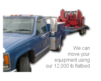 Deutz Mobile Service - 12,000 lb flatbed